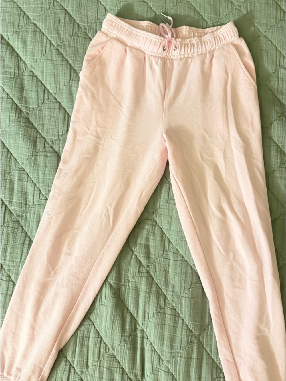 Auden Pale Pink Drawstring Sweatpants